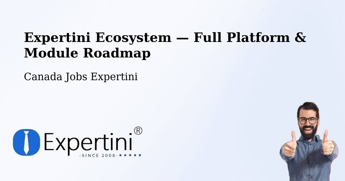 Expertini Ecosystem — Full Platform & Module Roadmap – Red Lake